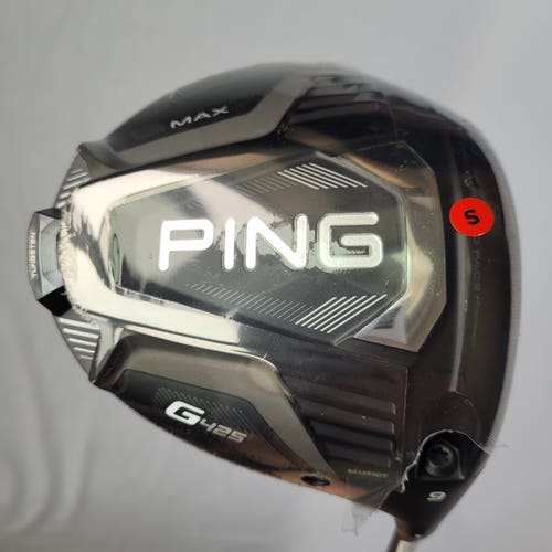 New Ping G425 Max 9° Driver RH Stiff Flex Alta CB 55