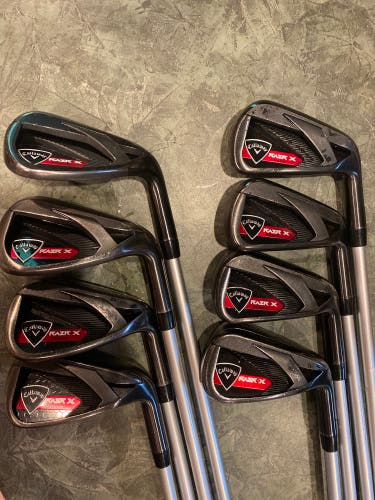 Callaway Razr X Black Iron Set 5-S RH Regular