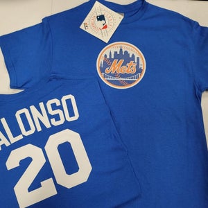 MLB Team Apparel Majestic New York Mets PETE ALONSO Baseball Jersey Shirt ROYAL All Sizes