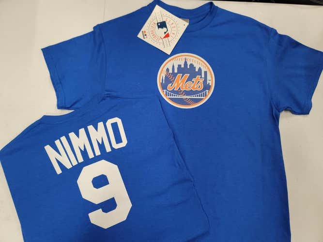 MLB Team Apparel Majestic New York Mets BRANDON NIMMO Baseball Jersey Shirt ROYAL All Sizes