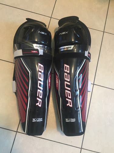 Bauer NSX Shin Pads - 16" - New