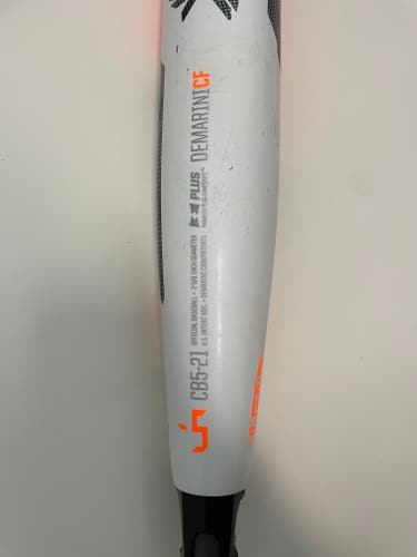 Used USSSA Certified 2021 DeMarini Composite CF Zen Bat (-5) 27 oz 32"