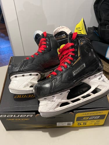 Bauer Extra Wide Width Size 5.5 Supreme S29 Hockey Skates