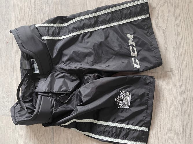 Black Used Medium CCM Pro Stock PP90 Pant Shell