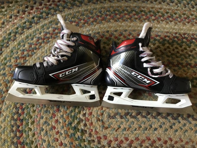 Used CCM Jetspeed ft460 Hockey Goalie Skates Regular Width Size 6