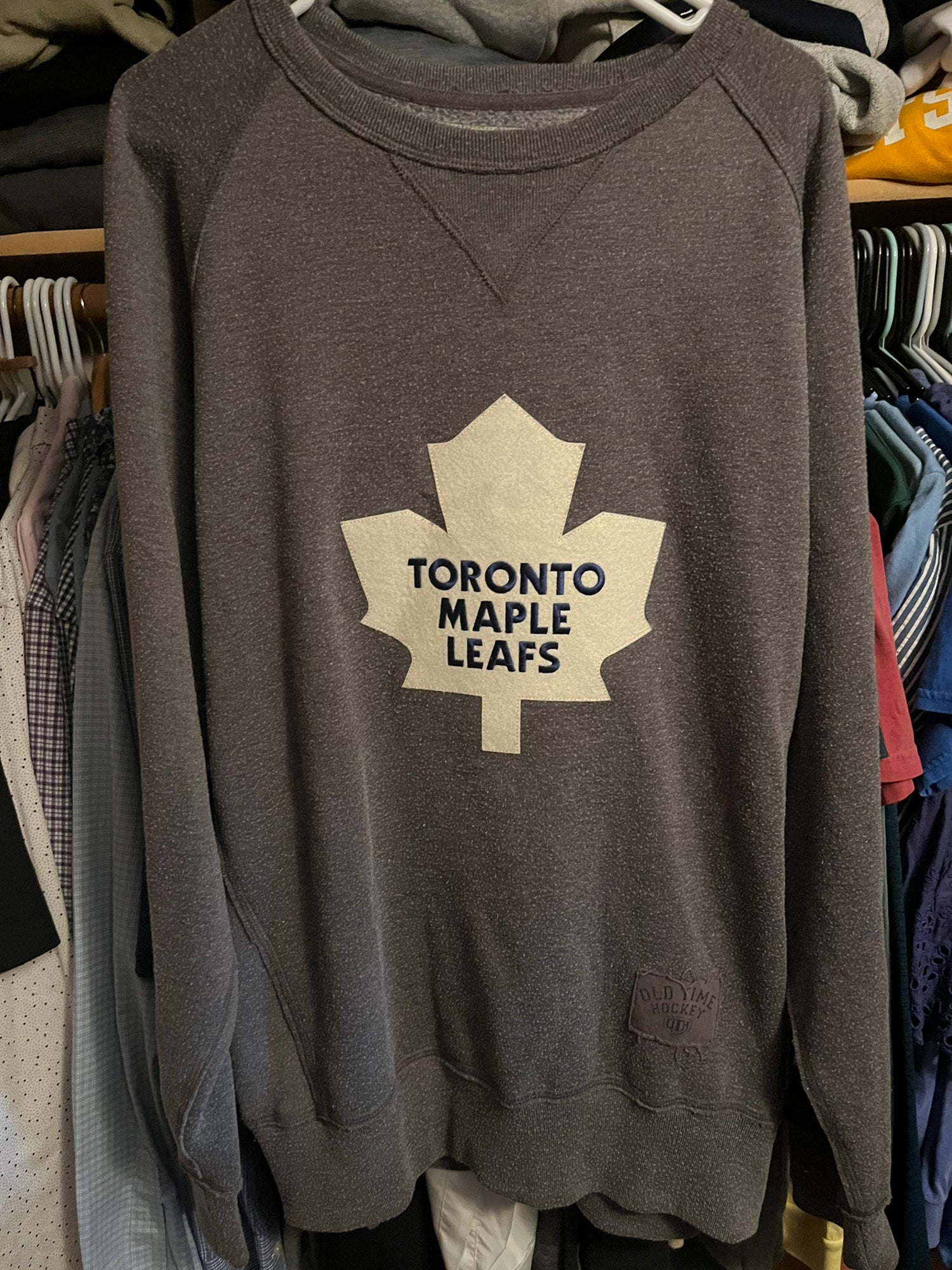 CulturedVisuals The Maple Leafs Crewneck Sweatshirt