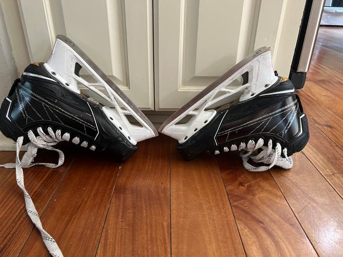 Used Bauer Regular Width Size 5.5 Supreme 1S Hockey Goalie Skates