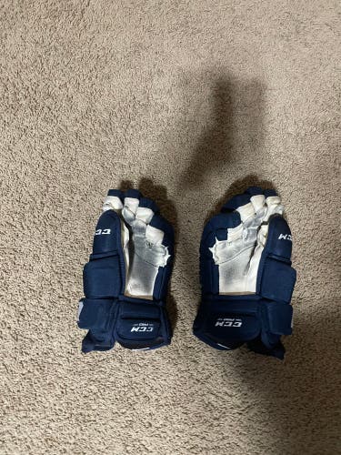Used ccm hg97 gloves dark blue size 14