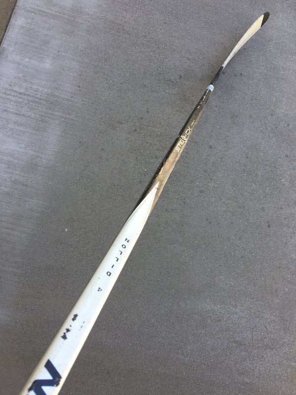 Dion Phaneuf Used Hockey Stick, Left Handed Easton CX 110 Flex Heel Curve  Square Toe