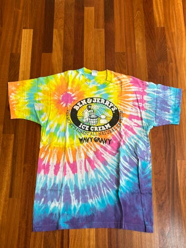 Vintage Ben & Jerry’s Tie Dye T-Shirt Men’s XL