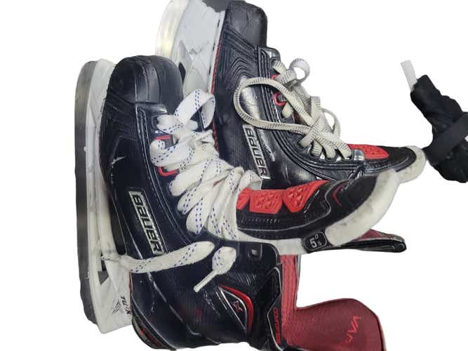 Used Bauer 1x Vapor Senior 5.5 Ice Hockey Skates