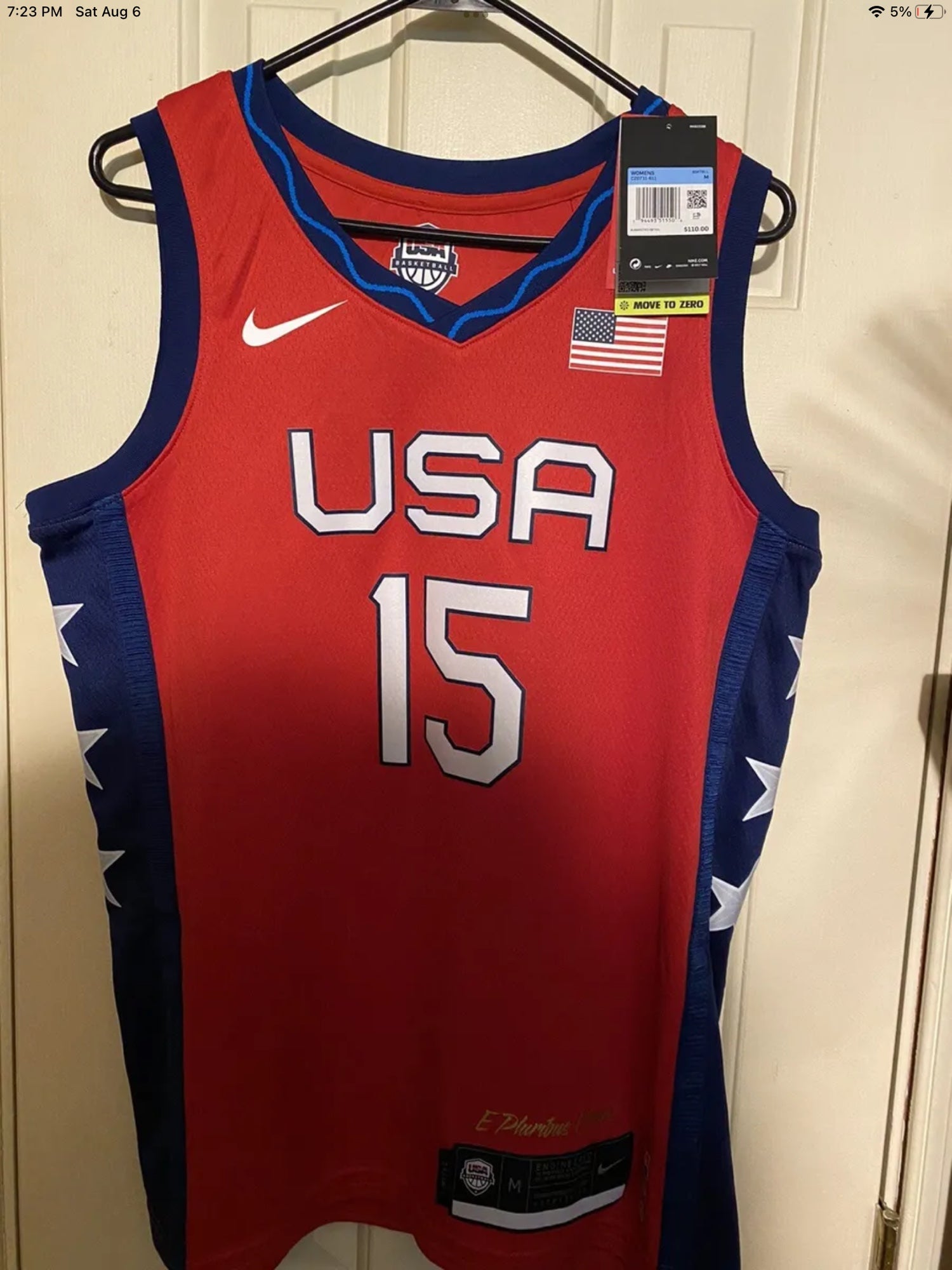 Women's USA Basketball Brittney Griner Nike Red Limited Jersey