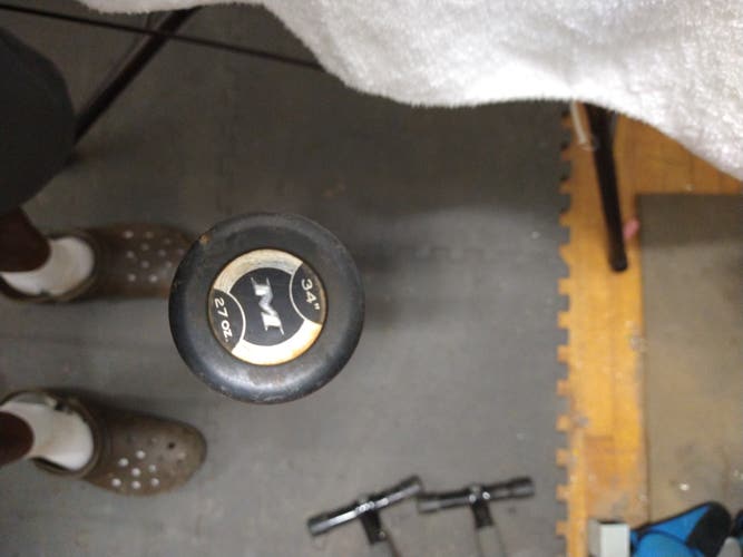 Used 2017 Miken Platium Bat 27 oz 34"