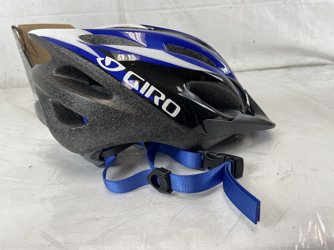 Giro Indicator Cycling Helmet Blue White Black Universal Fit Size 54-61cm 