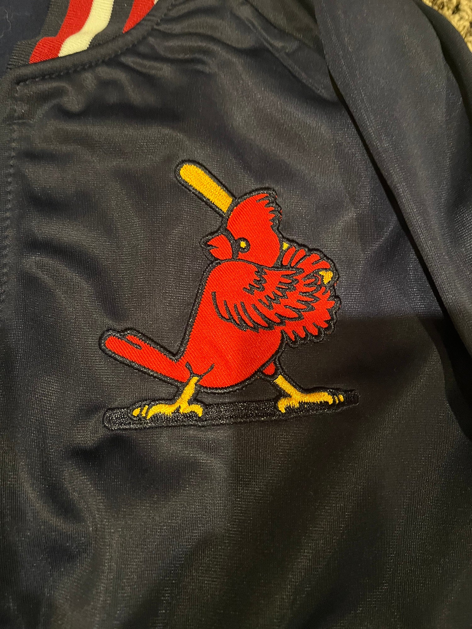 St. Louis Cardinals Mitchell & Ness Jacket | SidelineSwap