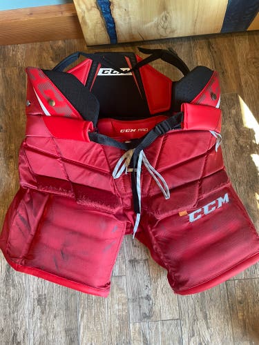 Used Large CCM Pro Goalie Pants