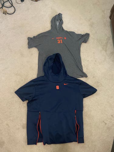 Syracuse Lacrosse Short Sleeve Hoodies