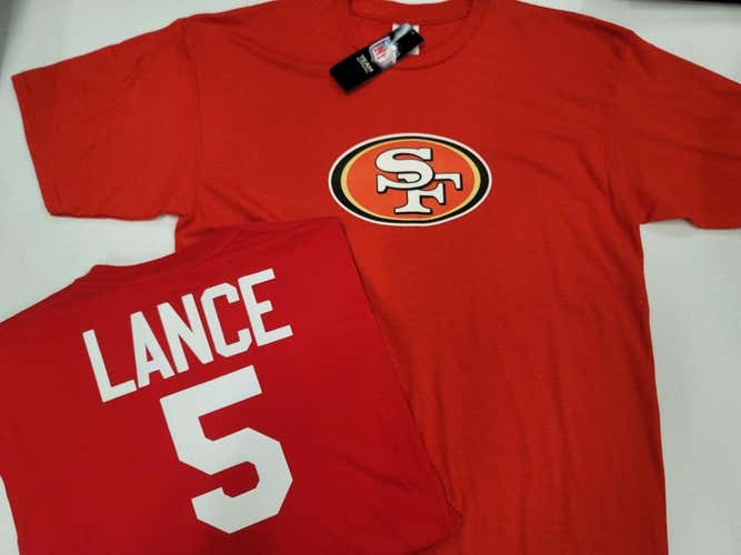 NFL Team Apparel San Francisco 49ers TREY LANCE Football Jersey Shirt RED All Sizes