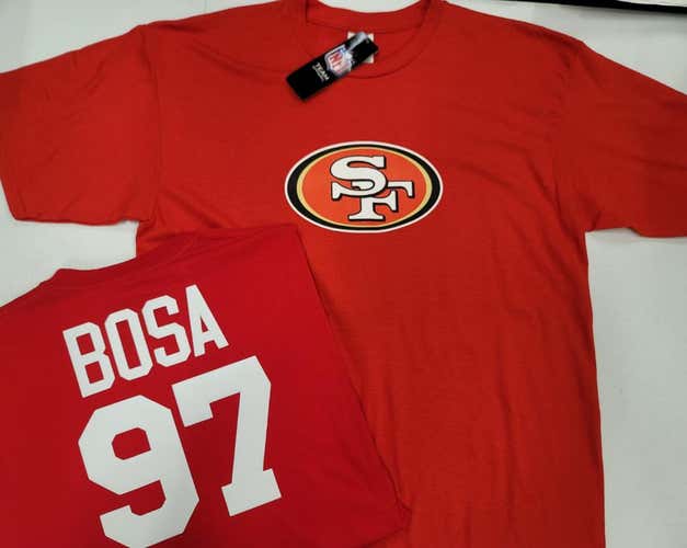 NFL Team Apparel San Francisco 49ers NICK BOSA Football Jersey Shirt RED All Sizes