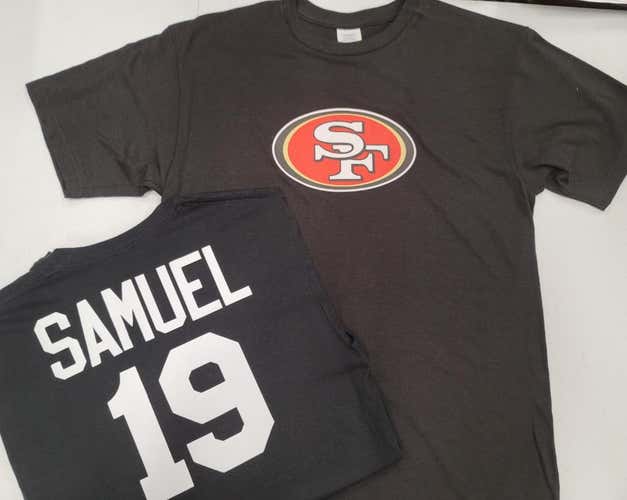 NFL Team Apparel San Francisco 49ers DEEBO SAMUEL Football Jersey Shirt BLACK All Sizes