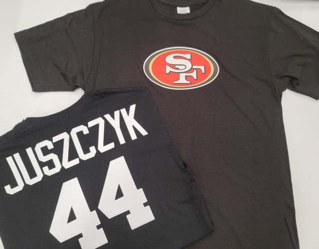 NFL Team Apparel San Francisco 49ers KYLE JUSZCZYK Football Jersey Shirt BLACK All Sizes