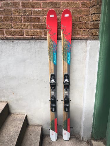 Nordica Belle 88 177cm with Adjustable Marker Squire Bindings