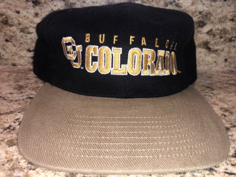 Women's Black Colorado Buffaloes Sparkle Adjustable Hat - OSFA 