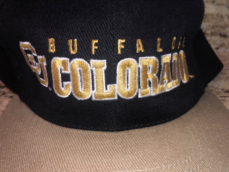 Women's Black Colorado Buffaloes Sparkle Adjustable Hat - OSFA 