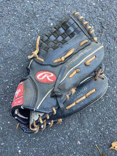Used Right Hand Throw 11" Gold Glove Baseball Glove