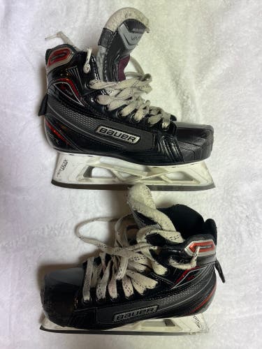 Junior Bauer Vapor X700 Size 3 Hockey Goalie Skates