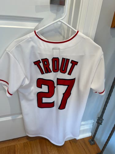 Majestic Mike Trout Baseball Jersey size youth XL