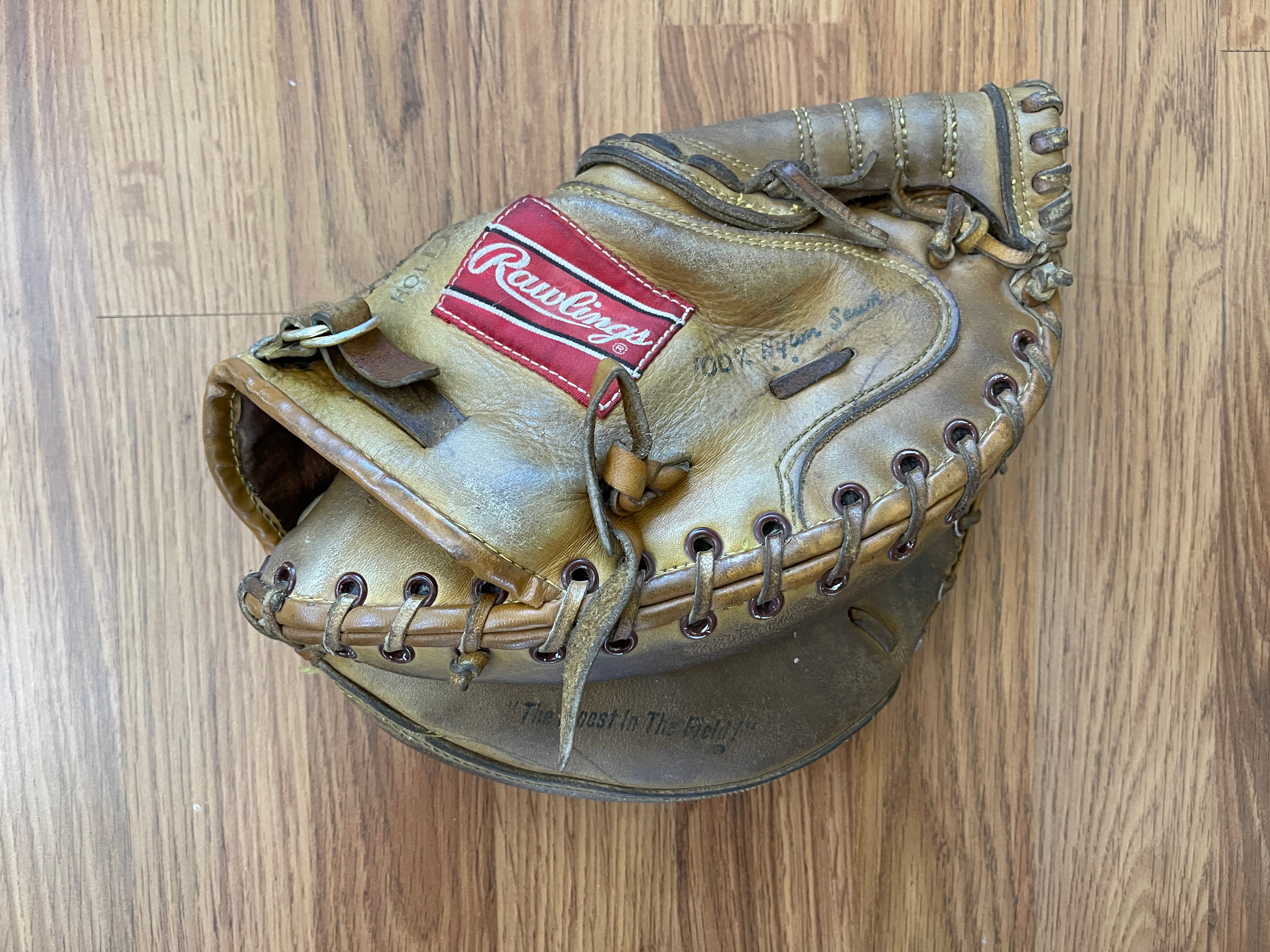 Rawlings RCM30 Baseball Catchers Mitt RHT Lite Toe Lance Parrish Right Hand  EUC