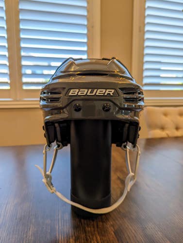 Bauer Re-Akt 100 Pro Hockey Helmet Grey Medium