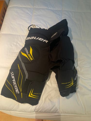 Used Large Bauer Supreme TotalOne Girdle Hockey Pants