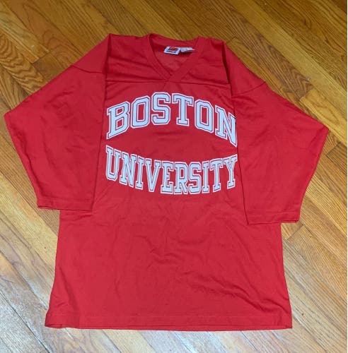 Red Boston University Adult Small