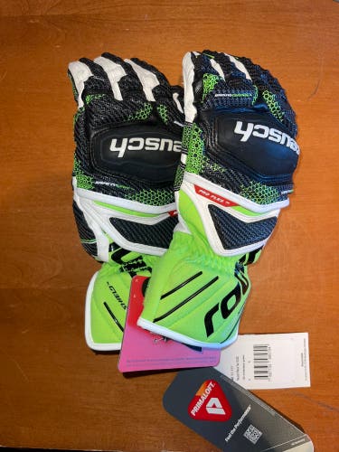 New World Cup Leather Racing Small Protective Reusch Skiing Gloves