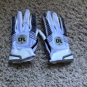 White Adult Medium Nike Gloves