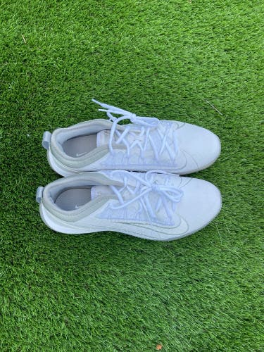 White Men's Turf Cleats Nike Alpha Huarache 7 Pro