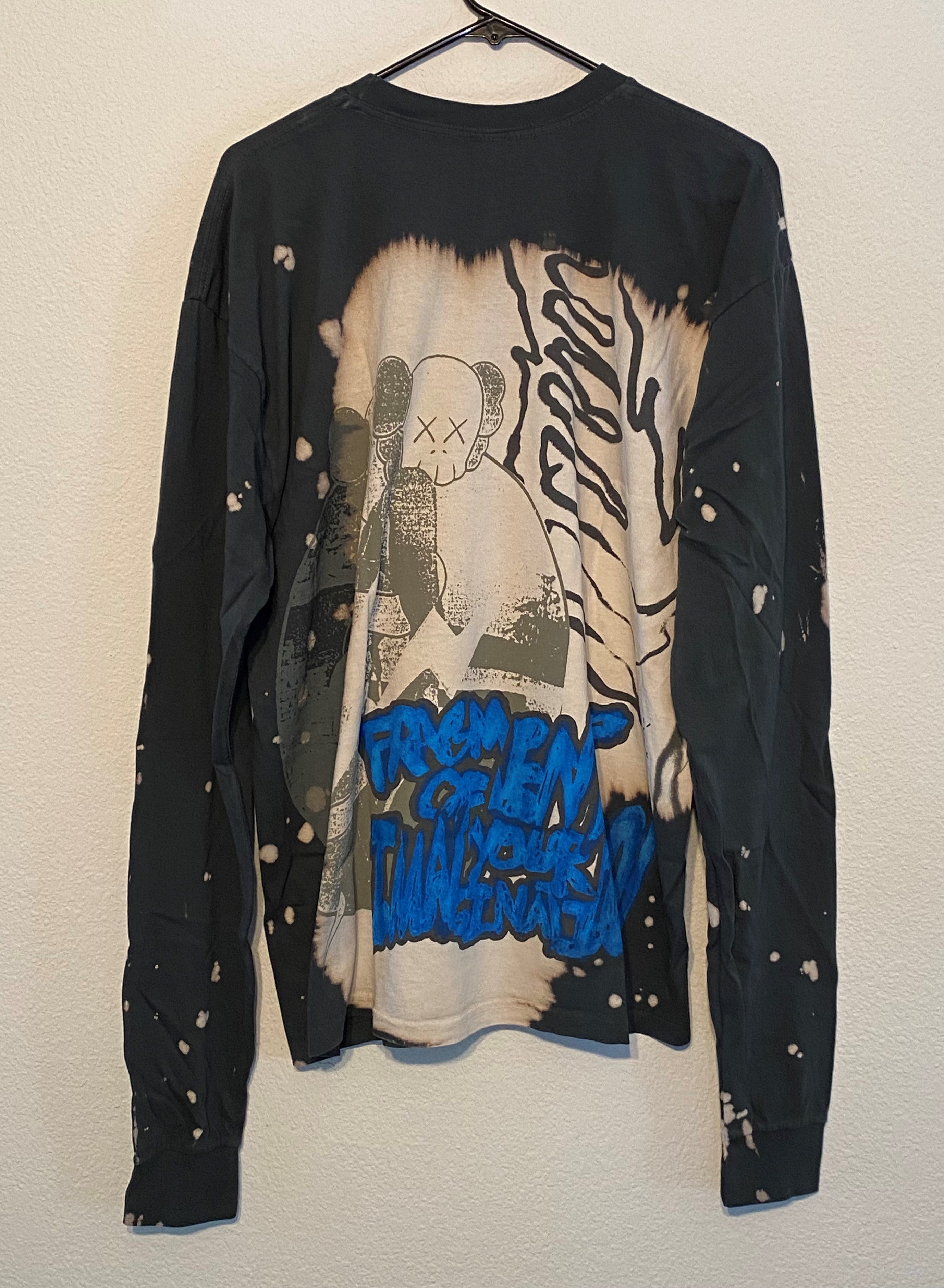 Cactus Jack By Travis Scott x Kaws for Fragment L/S Tee Tie Dye Size L  New | SidelineSwap