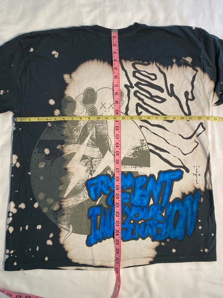 New Travis Scott Cactus Jack x Kaws For Fragment T-Shirt Teeshirt Large