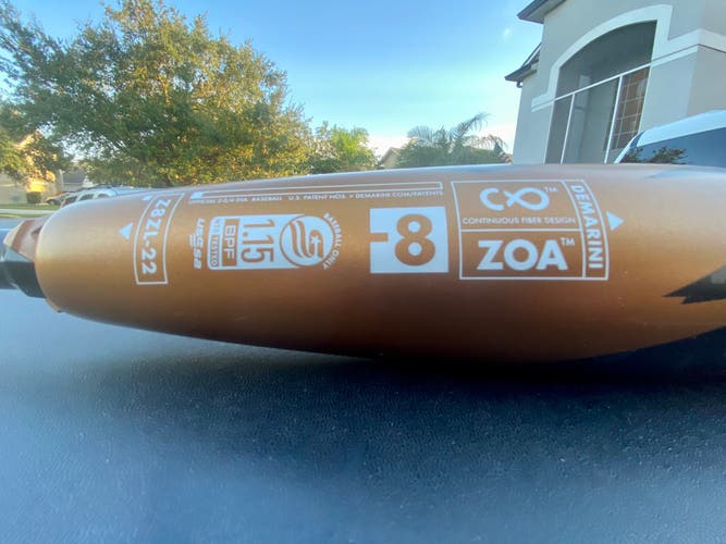 2022 Composite (-8) 23 oz 31" Zoa Bat