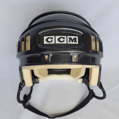 Vintage Black CCM HT2 Large Helmet w/ black ear loops