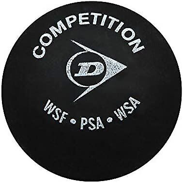 3 Ball Tube Dunlop Sports Competition Squash Ball 