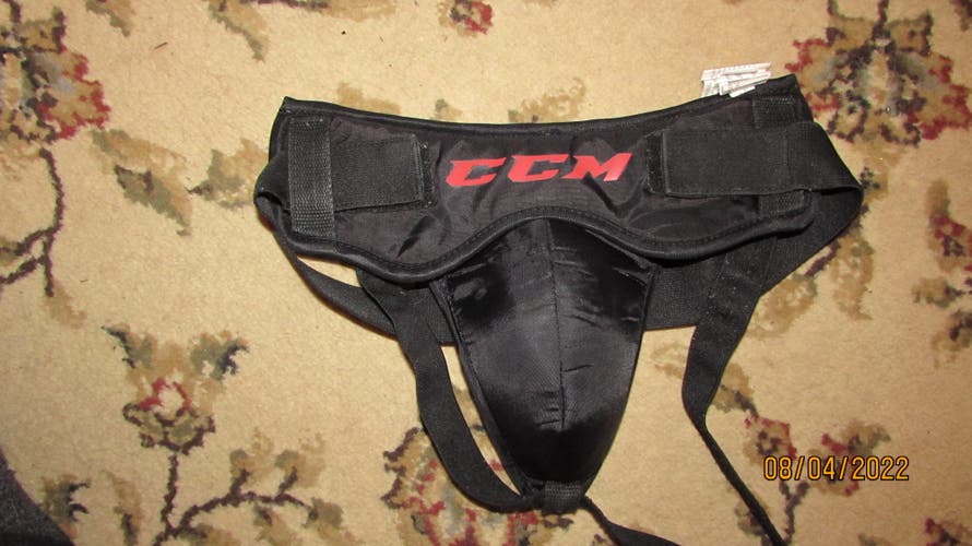 Used CCM M101 Goalie Jock Cup