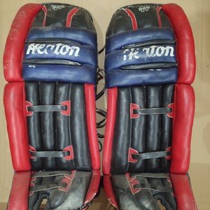 Used 32" Senior Heaton Regular Goalie Full Set Pro Stock