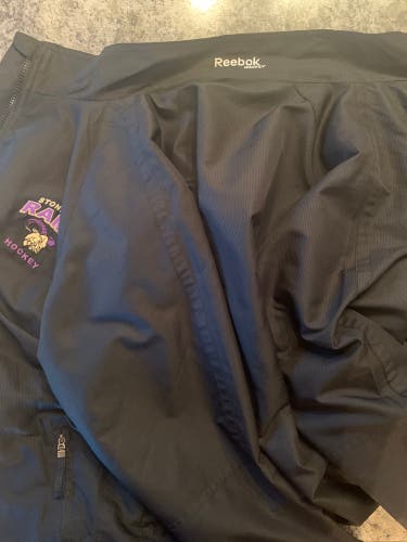 Black Reebok hockey track suit