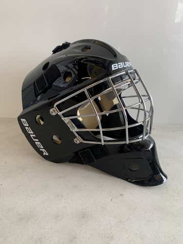 Used Bauer Nme 3 One Size Goalie Helmets And Masks
