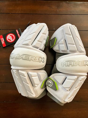 New w/ Tags Maverik Max Arm Pads - Large - White