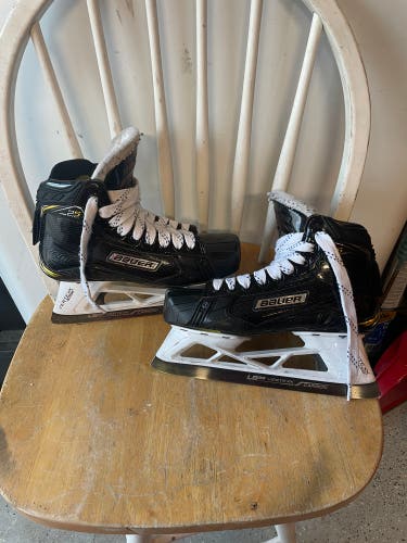 Used Bauer Regular Width  Size 4.5 Supreme 2s pro Hockey Goalie Skates