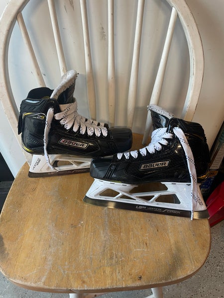 Used Bauer Regular Width Size 4.5 Supreme 2s pro Hockey Goalie Skates